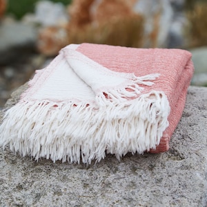 Muslin Cloth Burnt Orange Hammam Towel