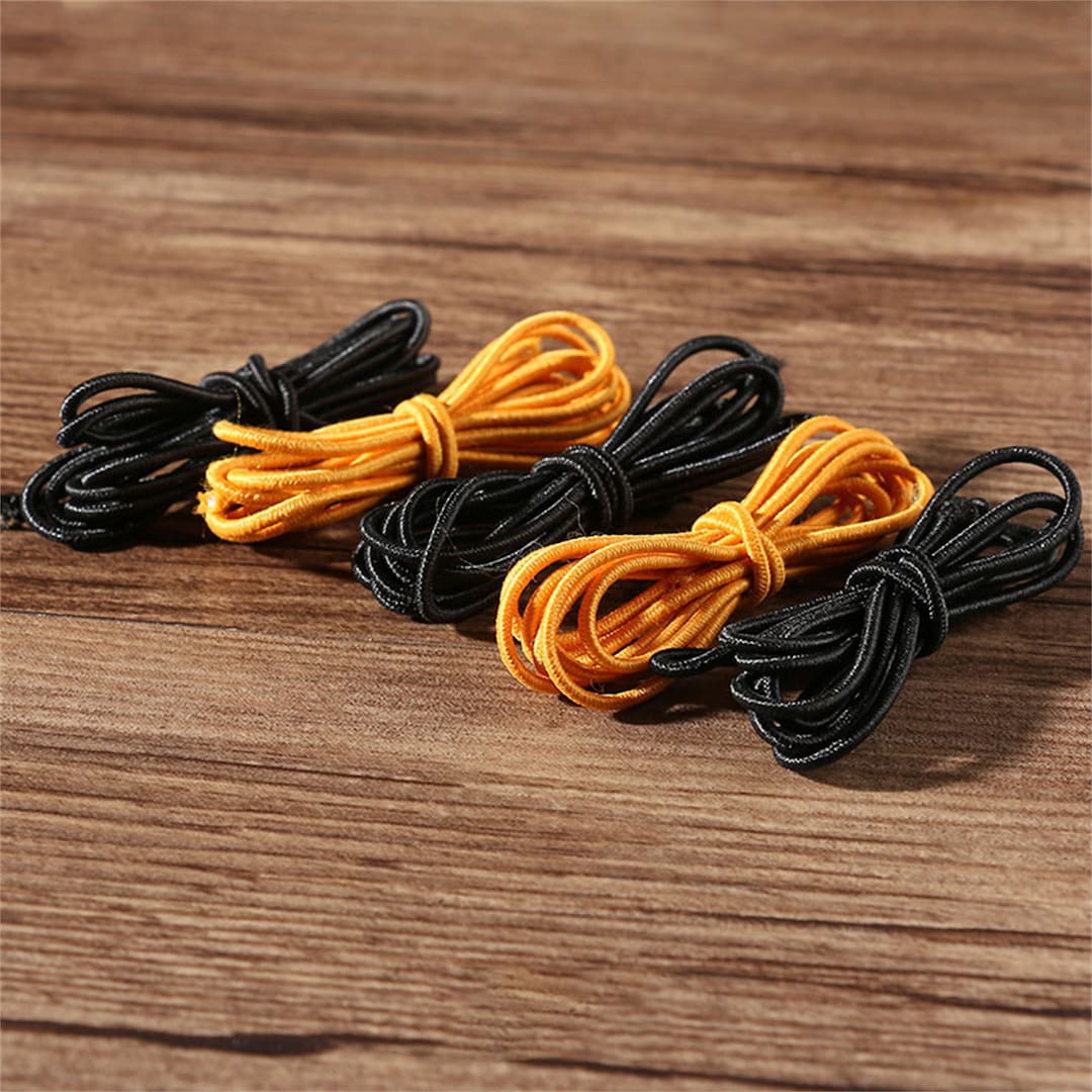 5PC Elastic Bands for Notebook, Travelers Notebook Replacement Elastic, Elastic Cord for