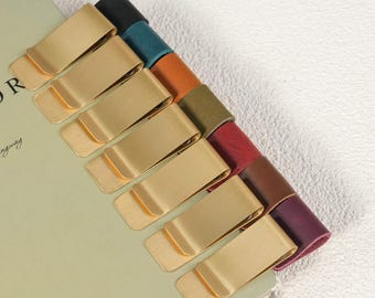Leather Pen Loop Clip for Traveler's Notebook, Stationery | Teacher Gift Pen Holder Journal Clip