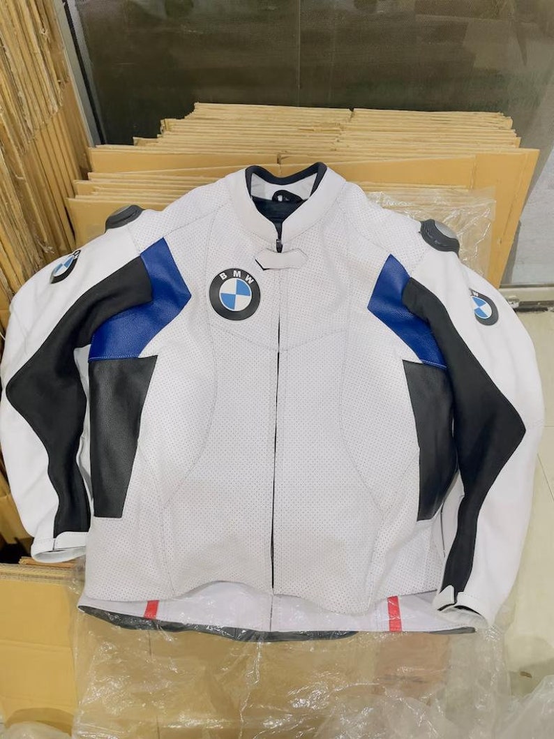 BMW JACKET Perforated Jacket Men Leather Jacket Leather - Etsy
