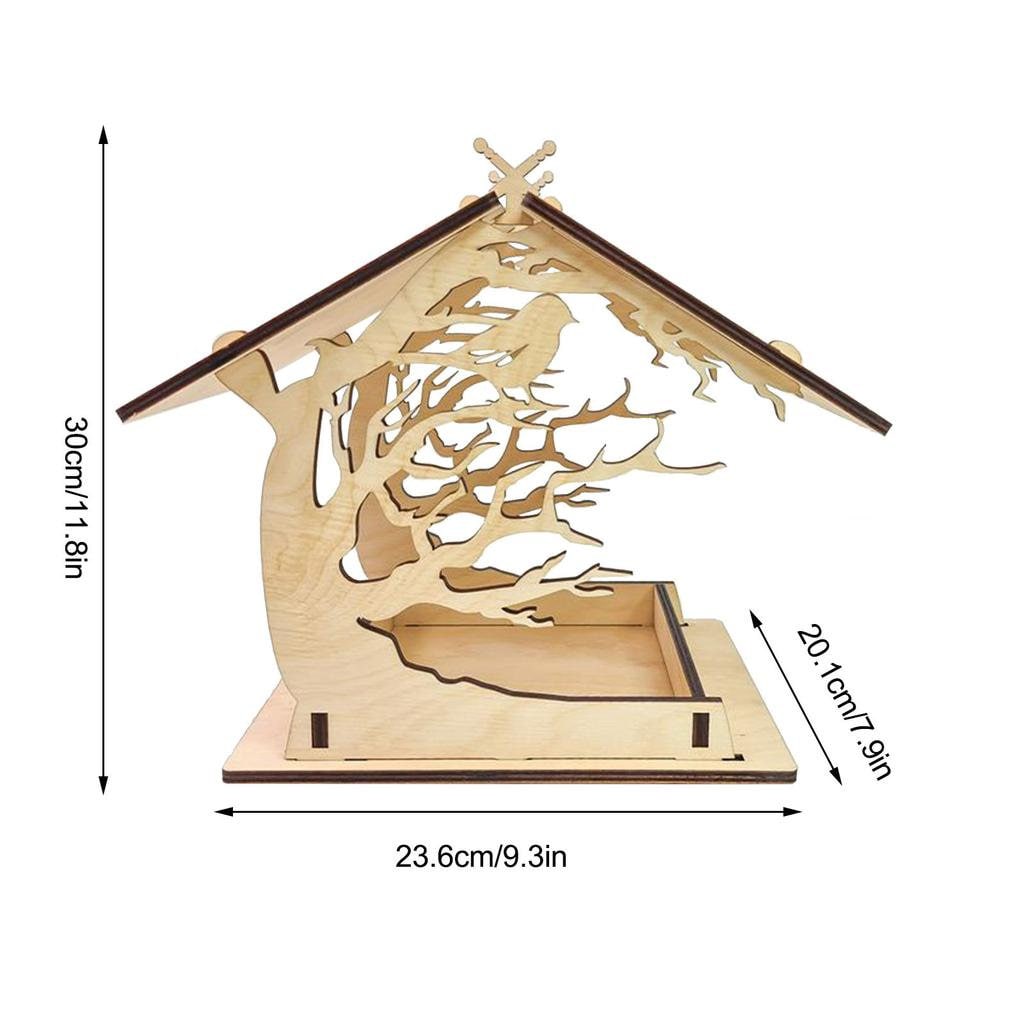Laser Cut Bird House Svg File Bird House Vector Laser Template - Etsy