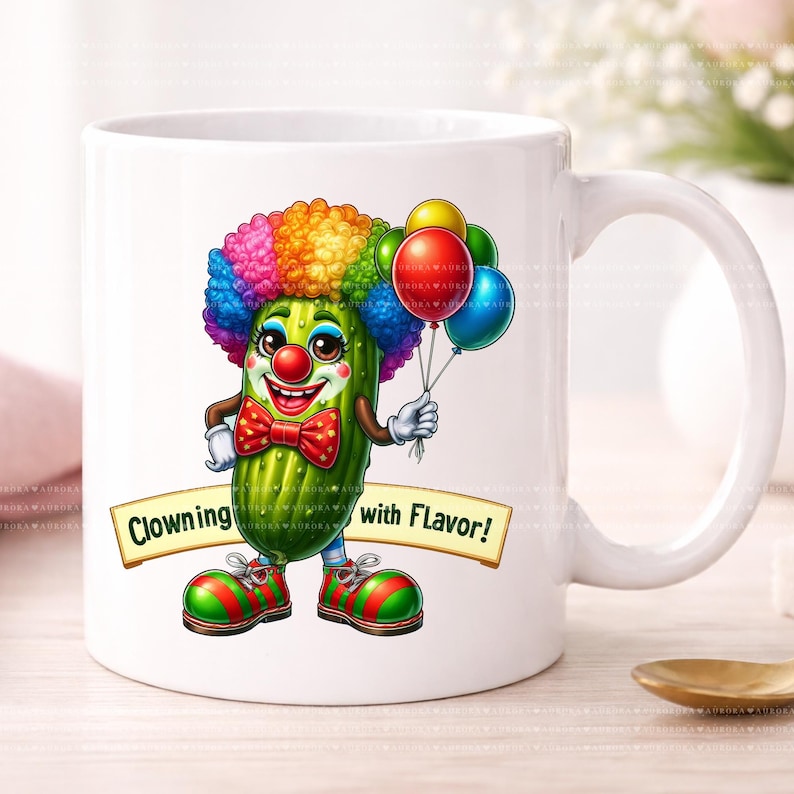 Funny Pickle PNG Bundle, 20 Pickle Sublimation Designs, Cartoon Pickles for Shirts Mugs Tumblers image 7