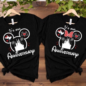 Disney Anniversary Shirt, Disney Couples Shirt, Woman Disney Shirt, Disneyworld Trip Shirt, Disneyworld 2025, Anniversary Gift Shirt