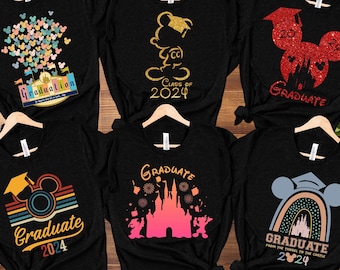 Graduation Senior 2025, Senior Team Shirt, Disney Mickey Graduate Shirt, Class of 2025 Tee, Graduate 2025 Shirt, Tassel to Castle Tee