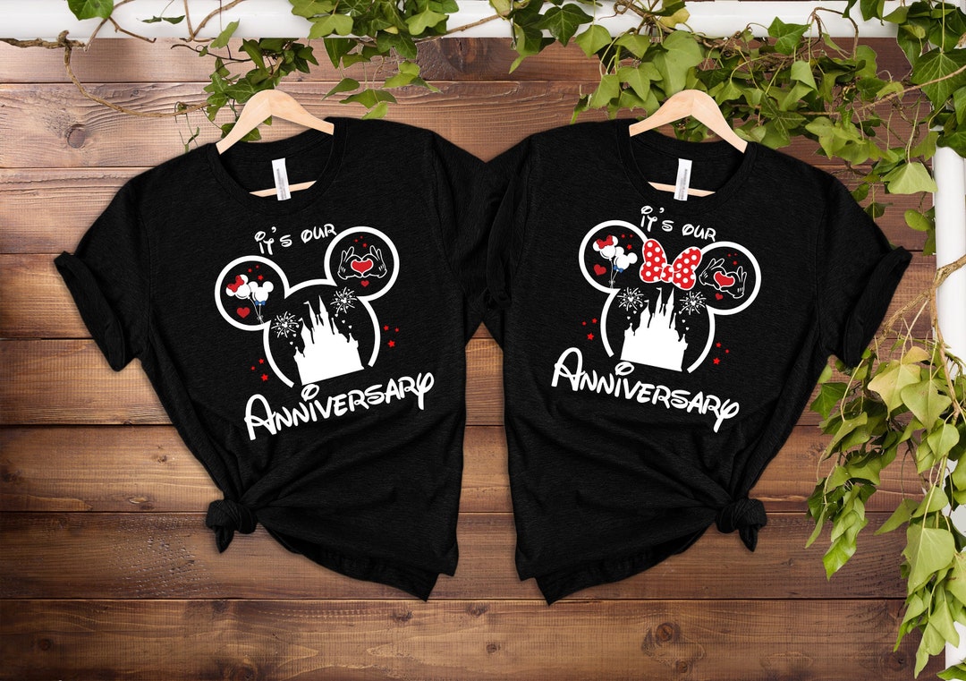 Disney Anniversary Shirt, Disney Couples Shirt, Woman Disney Shirt, Disneyworld Trip Shirt