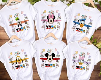 2025 Disney Matching Shirts, Disney Bound Shirt, Disney Family Matching Shirt, Disneyland Shirt, Disney Vacation Tee, Disney Bounding Tees