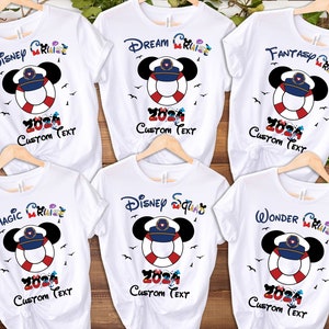 2024 Disney Cruise Shirts, Disney Dream Cruise Family Shirts 2024, Disney Cruise shirts, Disney Ship Tee, Mickey and Minnie Cruise Shirts