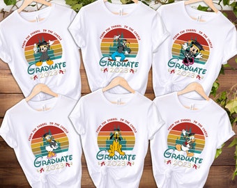 Disney Graduate Shirt, Graduation Senior Shirt, Mickey Graduate Tee, Senior Team Shirt, Disney Class of 2025, Graduate 2025,Tassel to Castle