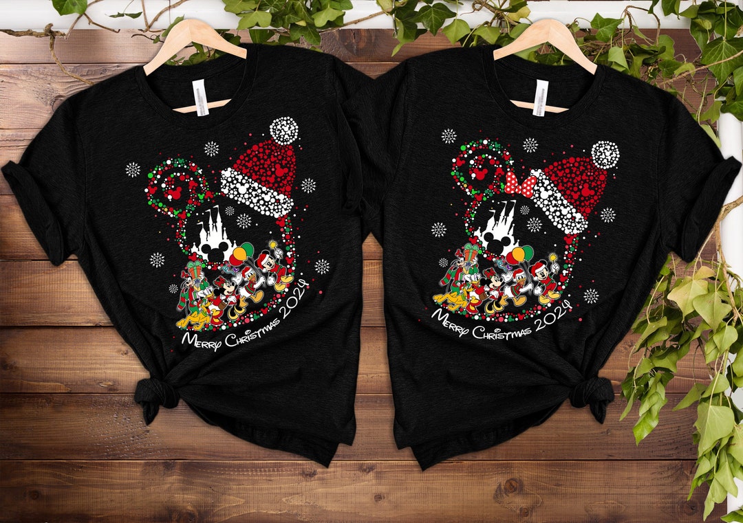 Personalized Disney Family Christmas Shirts 2025 Christmas Etsy
