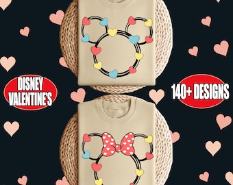Mickey And Minnie Love Shirt, Disney Couple Valentine Sweatshirt, Valentine's Day Couples Shirt, Disney Love Sweatshirt, Heart Shirt