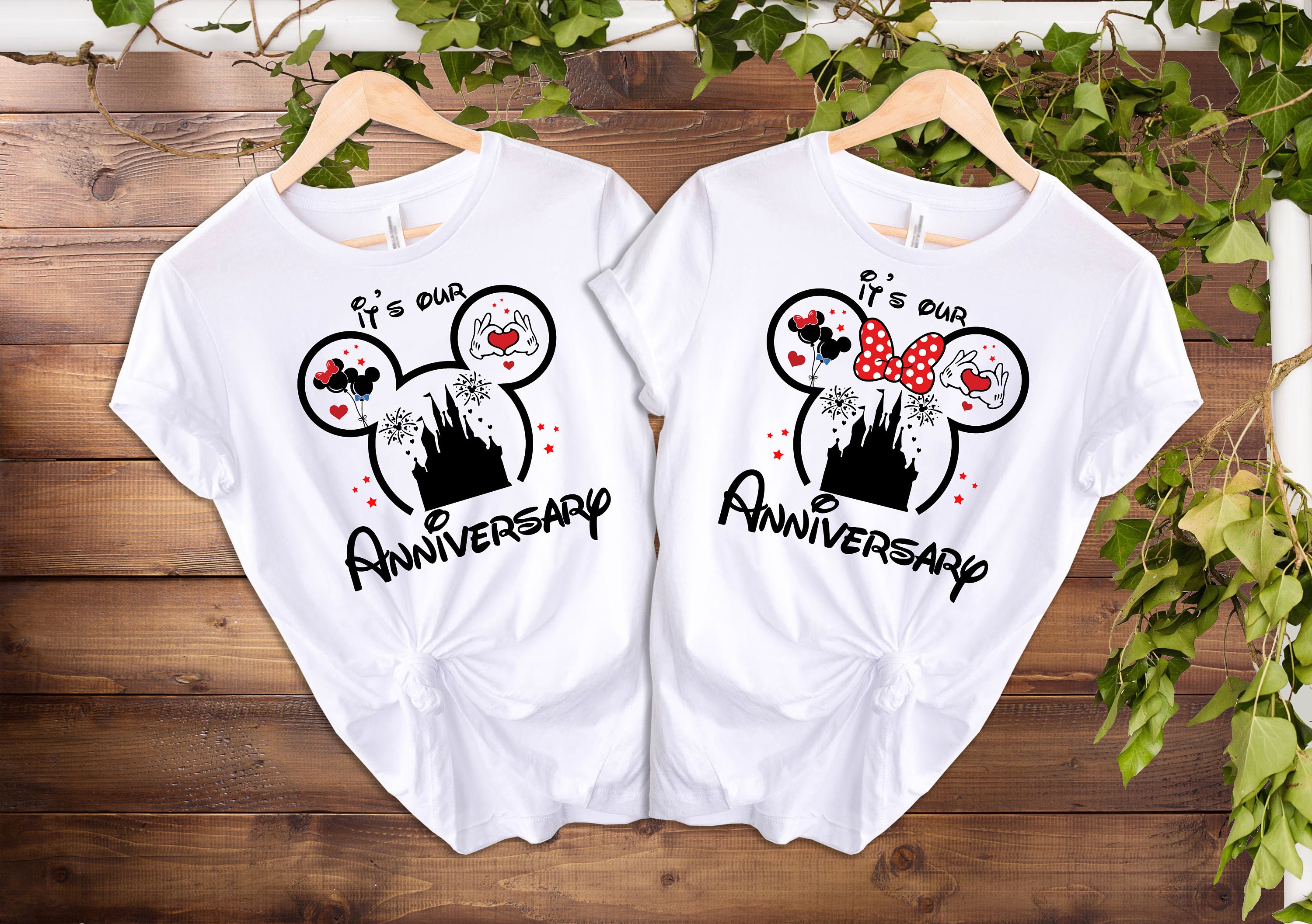 Discover Disney Anniversary Shirt, Disney Couples Shirt, Woman Disney Shirt, Disneyworld Trip Shirt, Disneyworld 2024, Anniversary Gift Shirt, Camiseta Disney Pareja