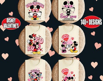 Disney Mickey and Minnie Sweatshirt, Valentines Day Shirt, Disney Valentine's Day Trip Sweatshirt, Mickey Minnie Valentine Couples Shirt