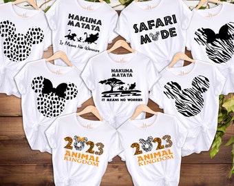 100th Years Anniversary Shirt, Disney Safari Shirt, It Means No Worries Shirt, Animal Kingdom Tee, Mouse Safari Shirt, Hakuna Matata Shirt
