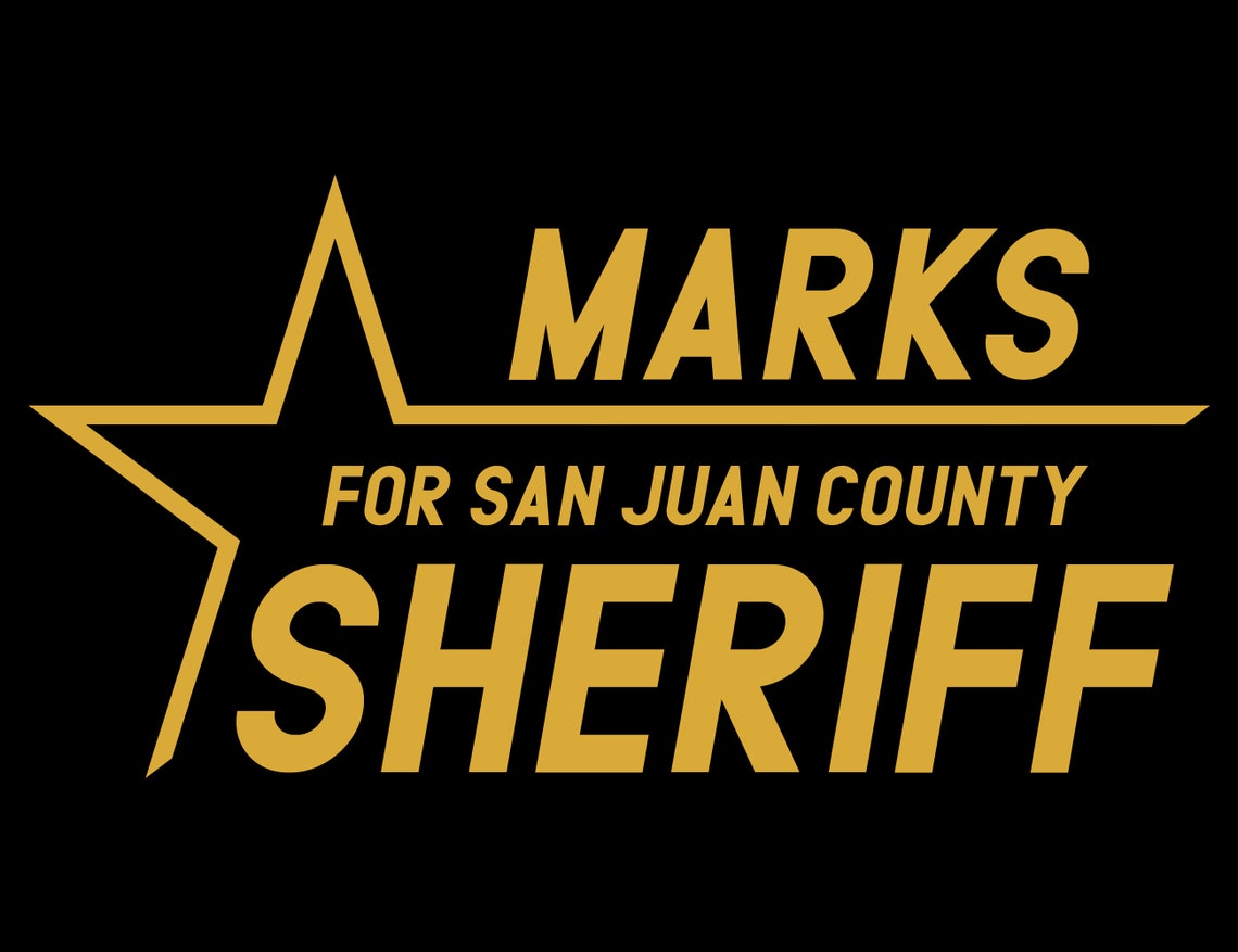 Sheriff Election Sign Design Etsy