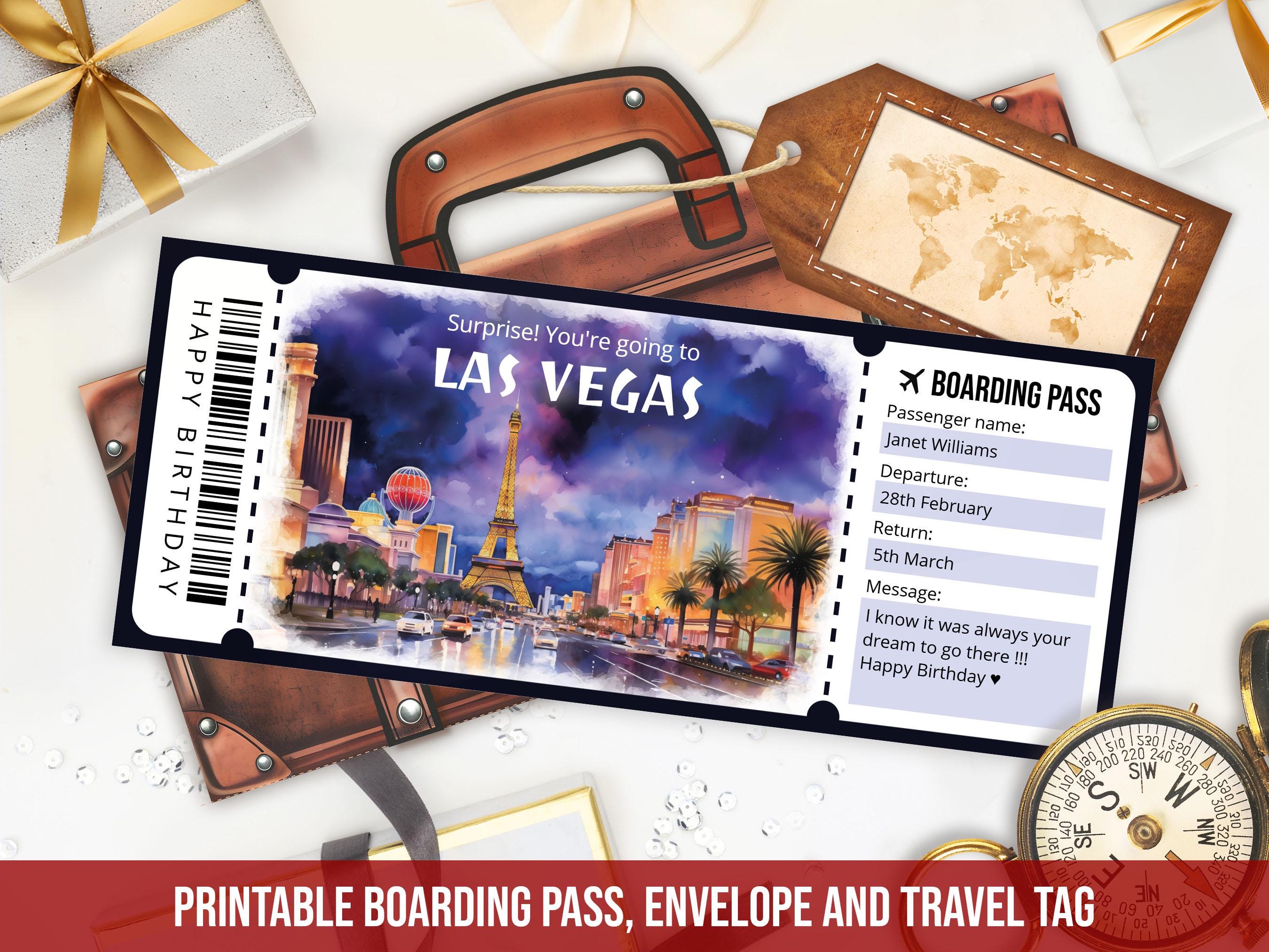 Regalo de viaje a las vegas - Etsy México, image size:2700x2025