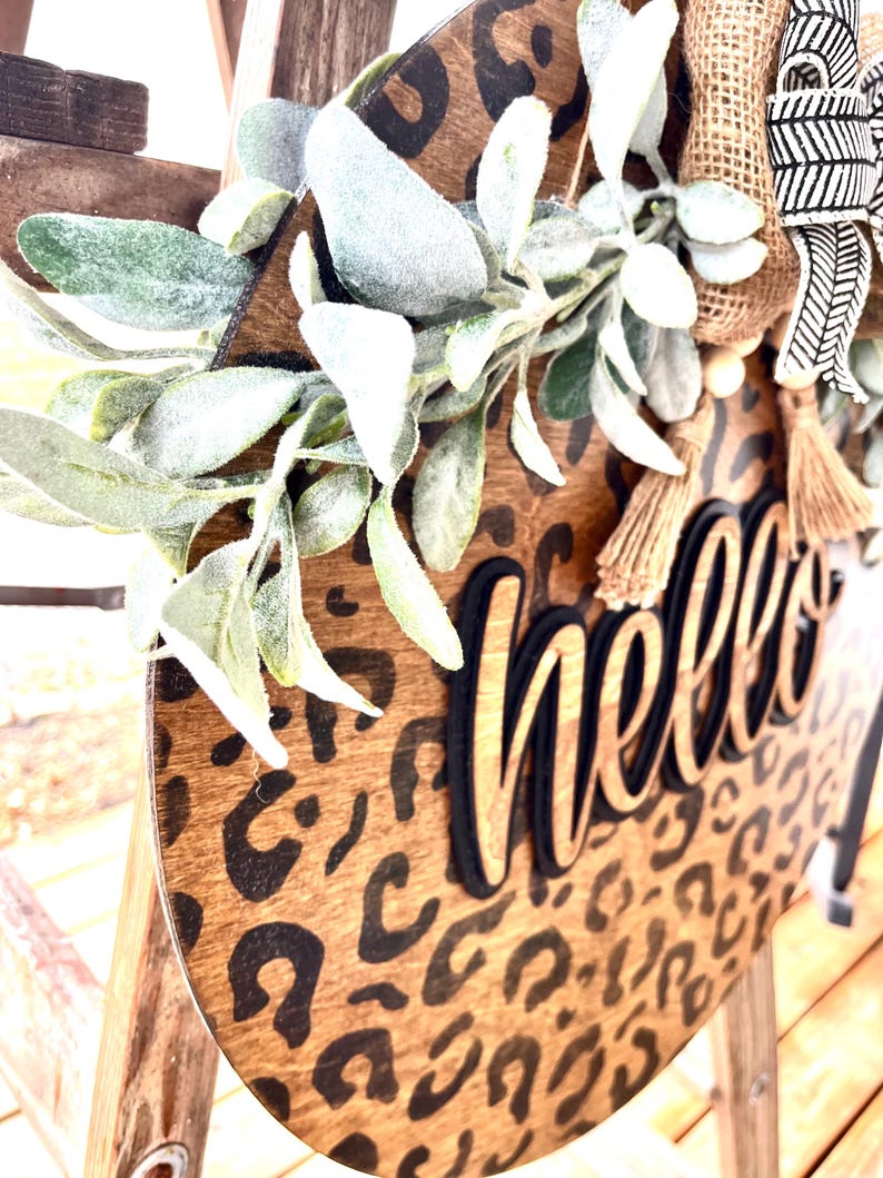 Cheetah Print Porch Leaner | Cheetah | Cheetah Porch Leaner | Leopard ...