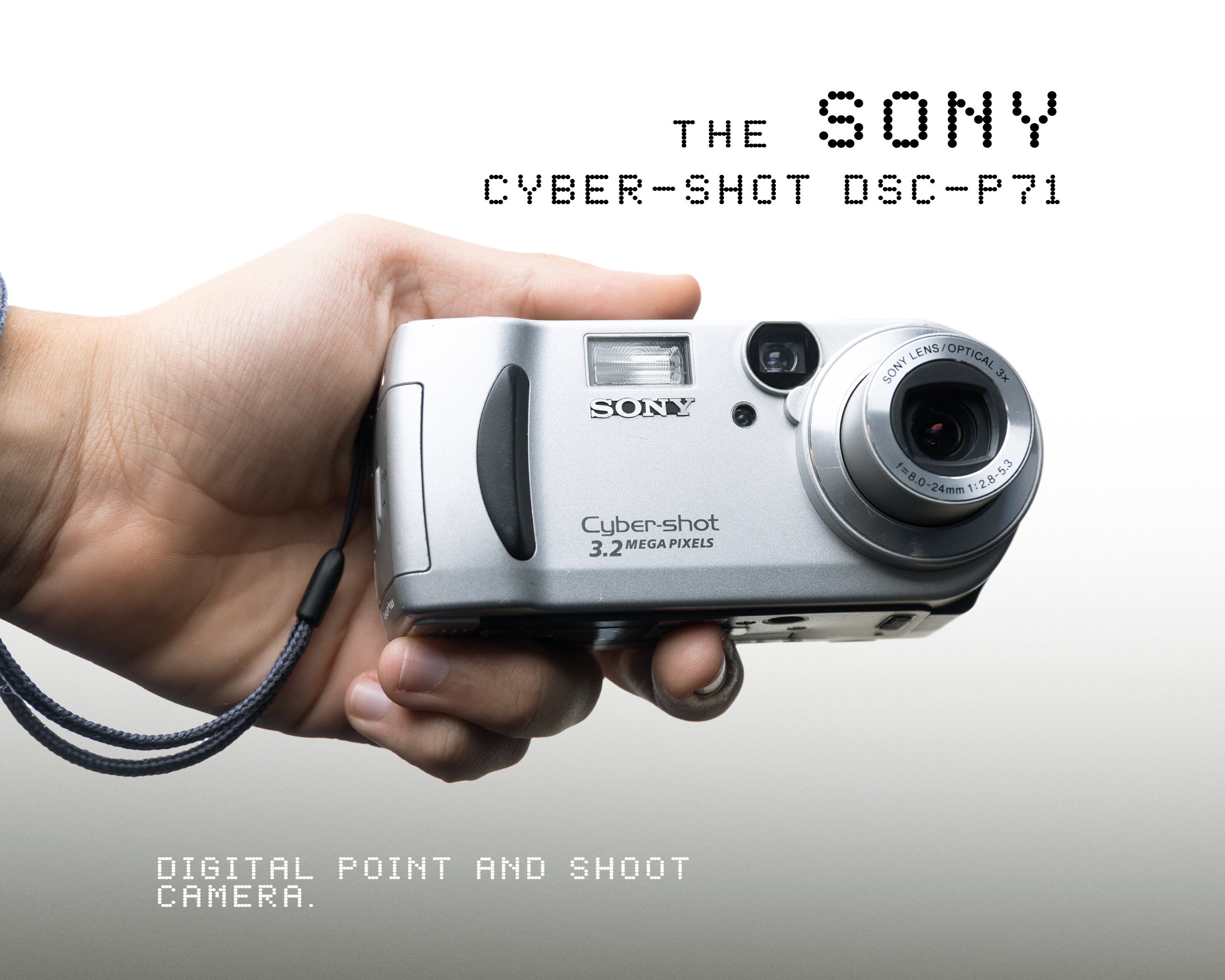 Sony Cyber-shot DSC-P71 Vintage Digital Camera | Y2K Digicam