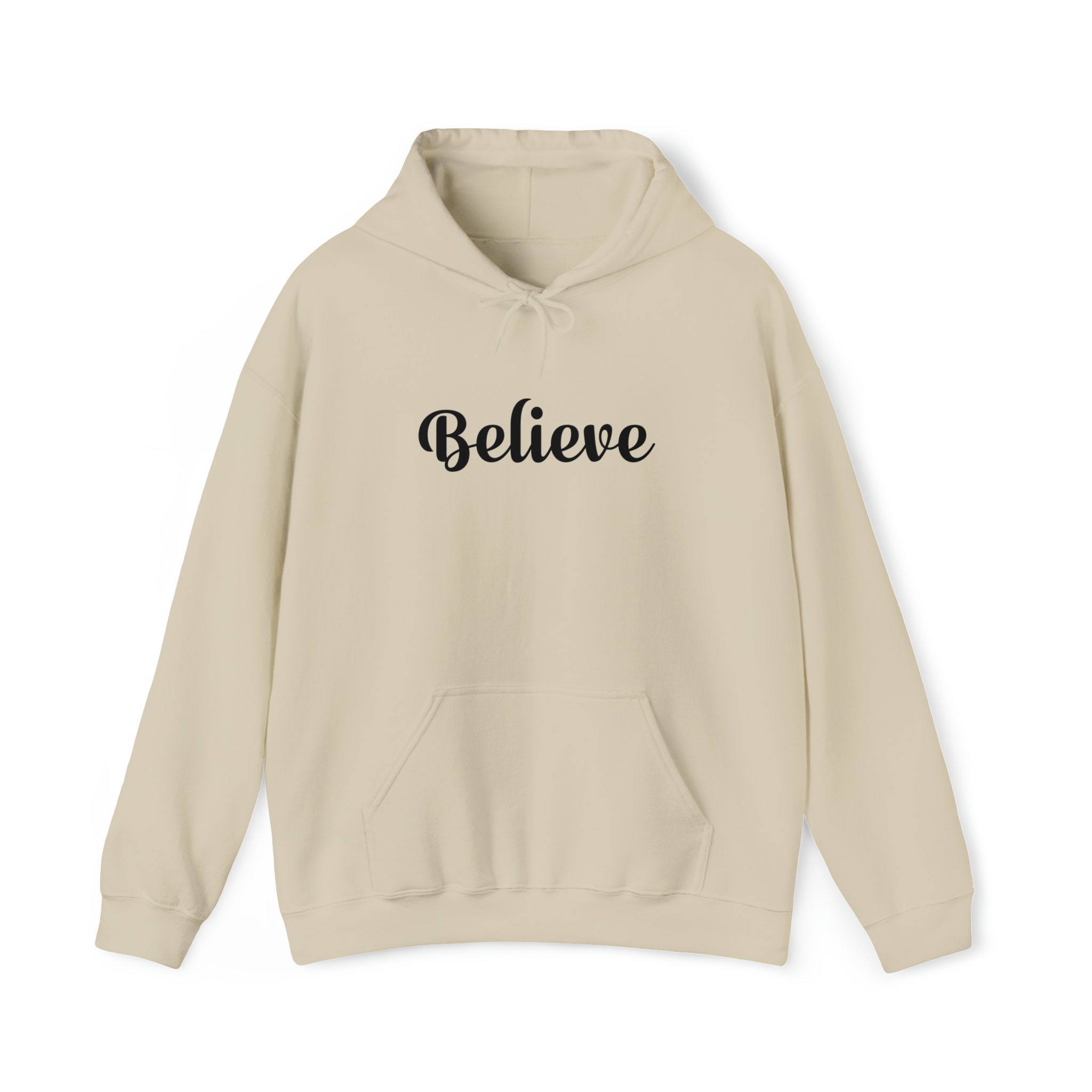 Believe Hoodie Etsy Ireland