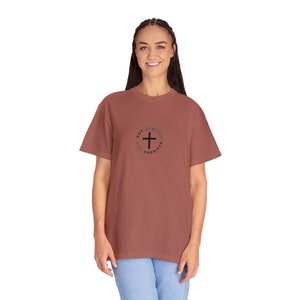 Cross Shirt, Christian Gift, Faith Gift, Christian Shirts , Love and Grace Shirt, Faith Cross, Vertical Cross, Jesus, Faith Shirt