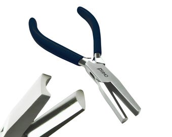 Concave  Convex Bending Pliers  Half Round Jewelry Making, Ring Forming, Beading & Craft  Grooved Bending Pliers Tool