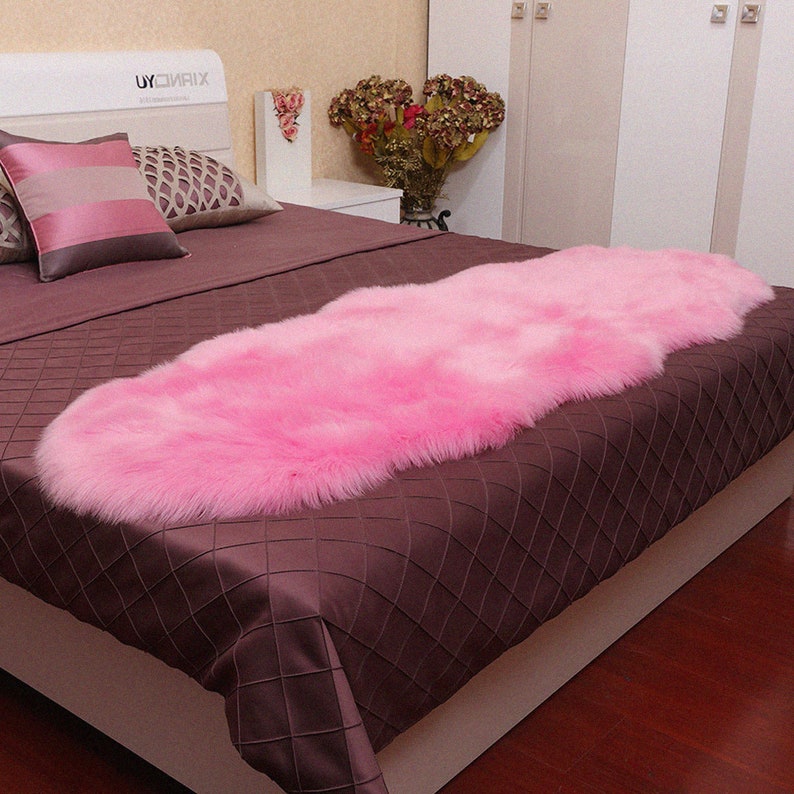 Fluffy Rug, Sheepskin Rug, Sheepskin, Bedside Rug, Furry Rug, Lambskin