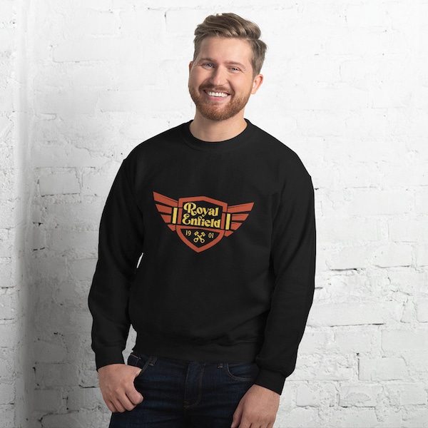 Royal Enfield Sweater - Sweatshirt - All sizes! - Black