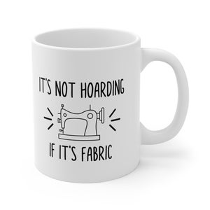 Sewing Coffee Mug, Cute Coffee Cup, Sewing Gift, Seamstress Gift, Gift for those who love to sew