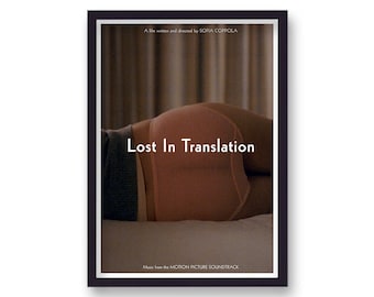 Lost in translation v1 reworked movie poster
