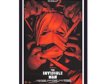 The invisible man v1 reimagined movie poster