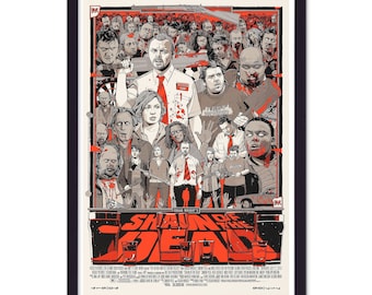 Shaun of the dead reimagined movie poster