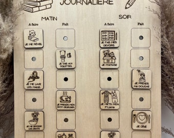 Routine journalière Montessorri