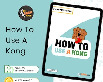 How-To Kong eBook: Dog Enrichment Guide And Recipes (Digital Download)