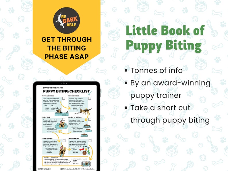 Little Book Of Puppy Biting The Illustrated Puppy Nipping Training Guide image 6