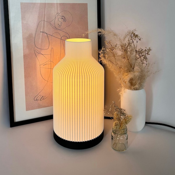 Modern table lamp Bottle - Desk lamp / Bedside lamp / Minimalist / Modern / Design