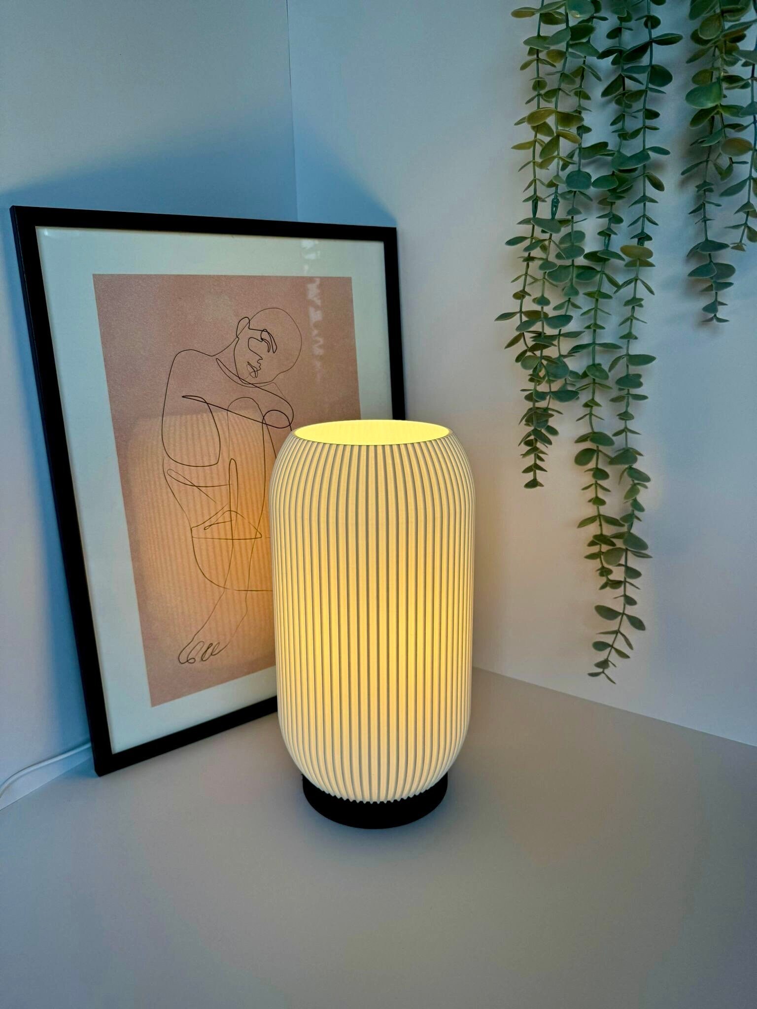 Modern Lampshade Coil Desk Lamp / Bedside Lamp / Table Lamp / Lamp ...