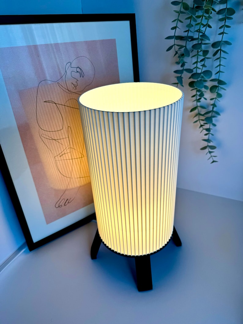 Modern table lamp Cylinder Desk lamp / Bedside lamp / Minimalist / Modern / Design image 5