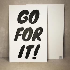 Carte postale Carte de motivation Carte de vœux Carte de félicitations