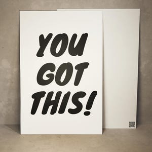 Carte postale de motivation, carte de vœux, carte de remise de diplôme, carte de félicitations.