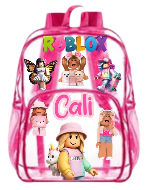 Custom Character Clear Backpack - Etsy Canada display picture 3