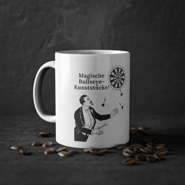 Magical Bullseye art pieces cup - illusions for your coffee enjoyment