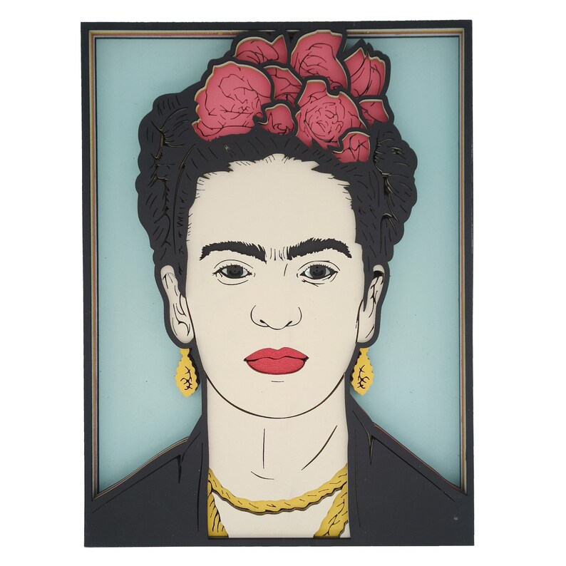 Frida Kahlo 3D Wall Art DIY Kit, Tabletop Size Etsy