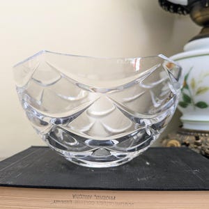 Faberge Atelier 7&quot; Crystal Pinecone Bowl