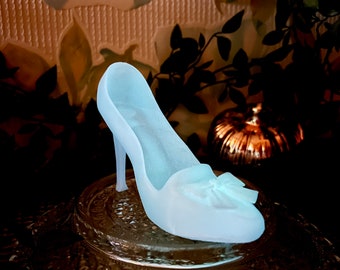 Nachtleuchtender Cinderella Dekoschuh | 3D Gedruckt