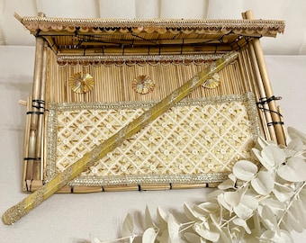 Indian Wedding Accessories- Chajj/Chaaz for Jaggo Function (Bride/Groom family)