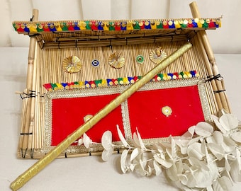 Indian Wedding Accessories- Chajj/Chaaz for Jaggo Function (Bride/Groom family)