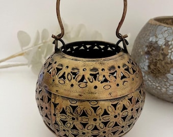 Small Lota/Candle Holder/Tealight Stand/Home Decor/Office Decor/Diwali Decorations/Wedding Decorations/Gift/Wall Art/Indian Decorations