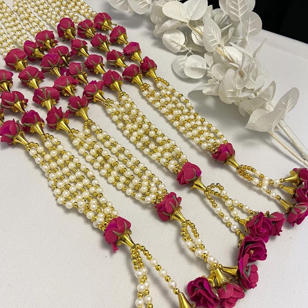 Floral Milni Haar, Indian Wedding Garland, Baarat Welcome Gift