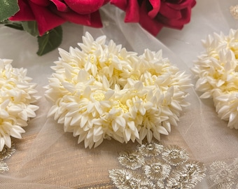 Jasmine Scented Floral Hair Tie/Gajra/Mogra