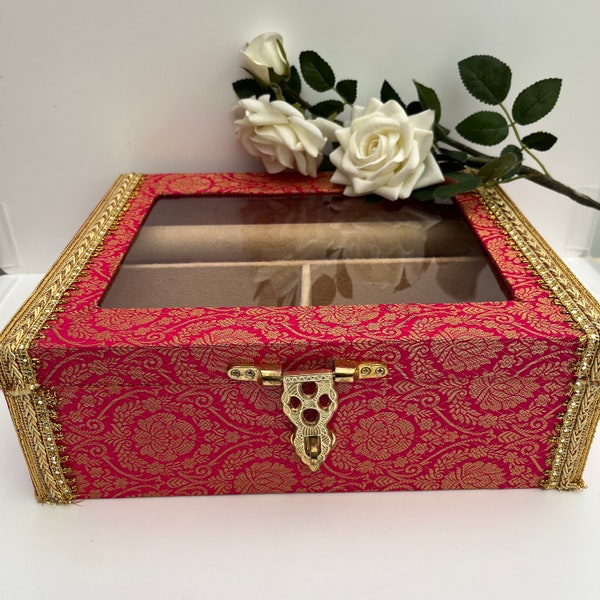 Bangle Box, Wedding Favor, Jewelry Box, Bangle Organizer, Wedding Gift, Return Gift, Birthday Gift, Gift Box