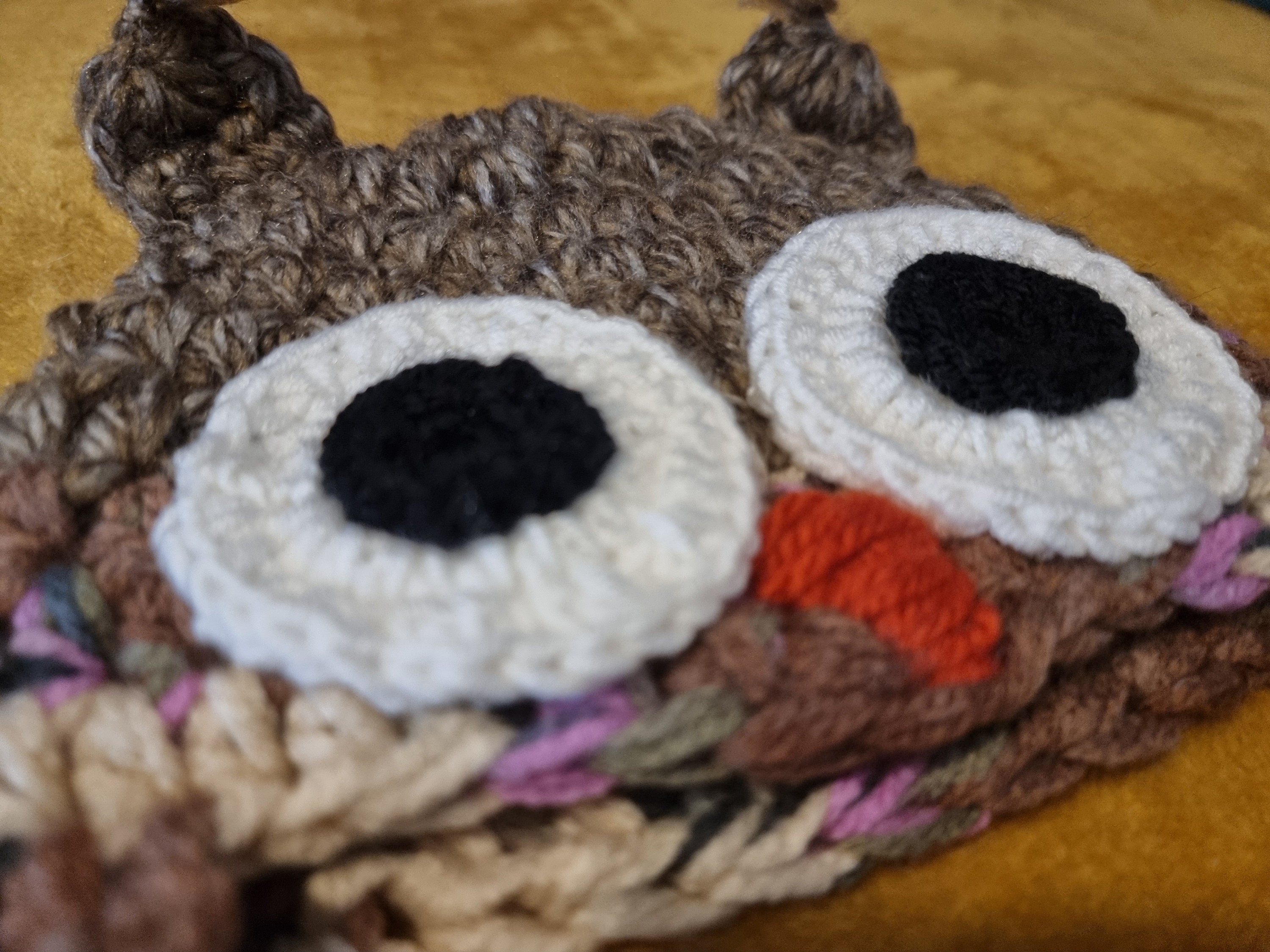 Baby Crochet Owl Hat